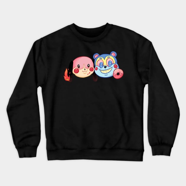 Hazel & Chacha Crewneck Sweatshirt by shootingstarsaver@gmail.com